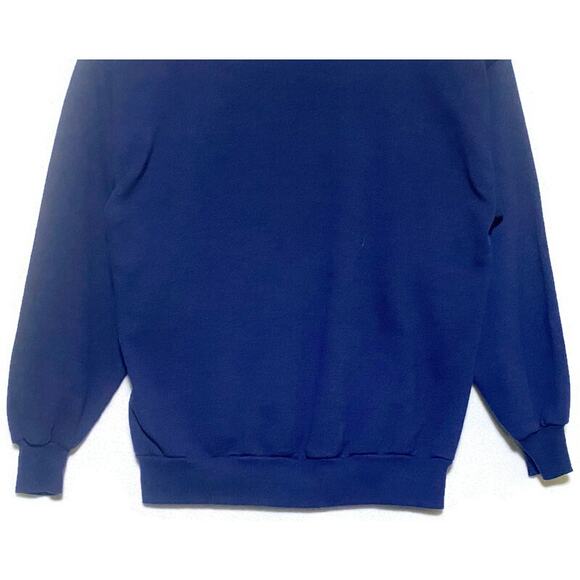 Jerzees Pullover Sweater Women's Size Extra Large Country Motif Blue - Picture 8 of 8